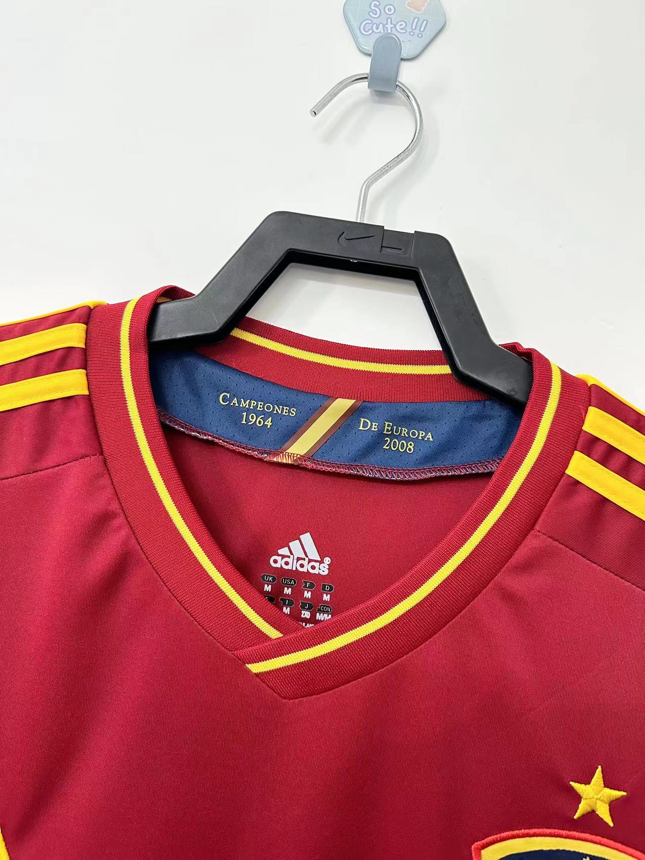 Camiseta de Futbol Retro de España 2012