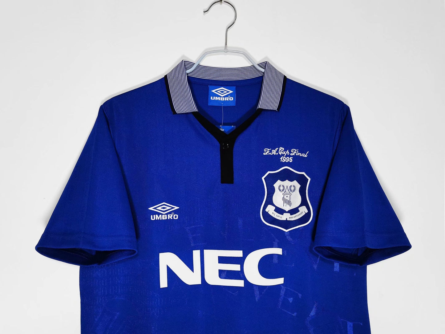 Camiseta Retro de Fútbol del Everton 1995