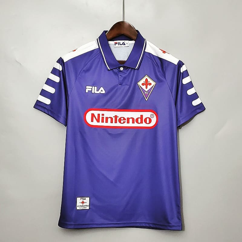 Camiseta Retro de Fútbol Fiorentina 1998