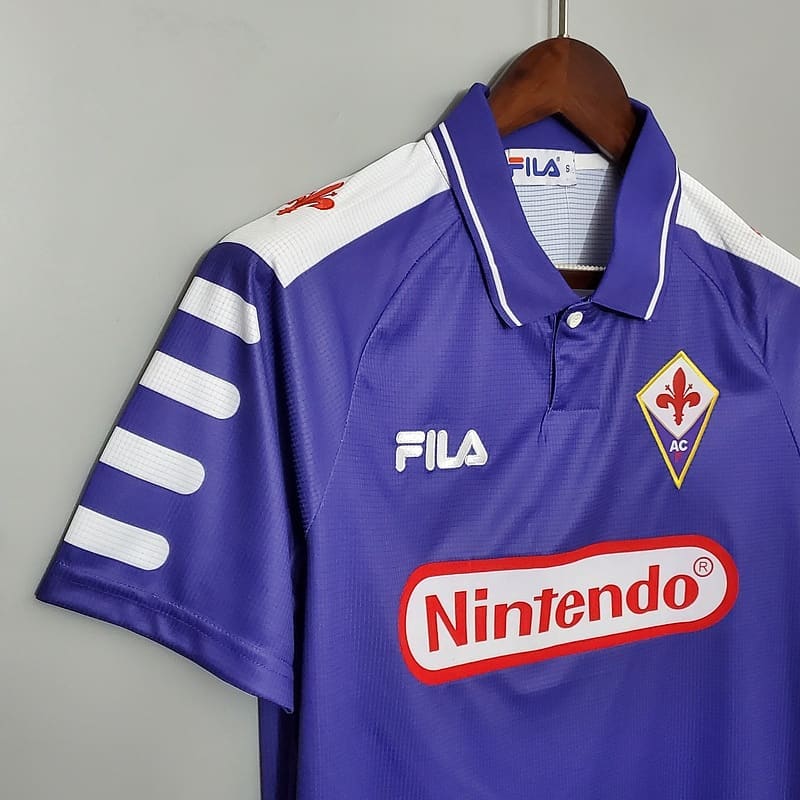 Camiseta Retro de Fútbol Fiorentina 1998