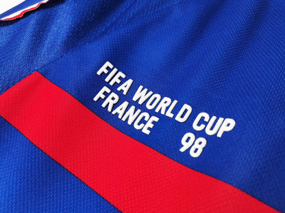 Camiseta Retro de Futbol Francia 1998 ML BLUE