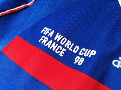 Camiseta Retro de Futbol Francia 1998 Zidane 10