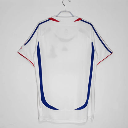 Camiseta Retro de Futbol Francia 2006 WHITE