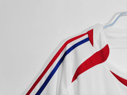 Camiseta Retro de Futbol Francia 2006 WHITE