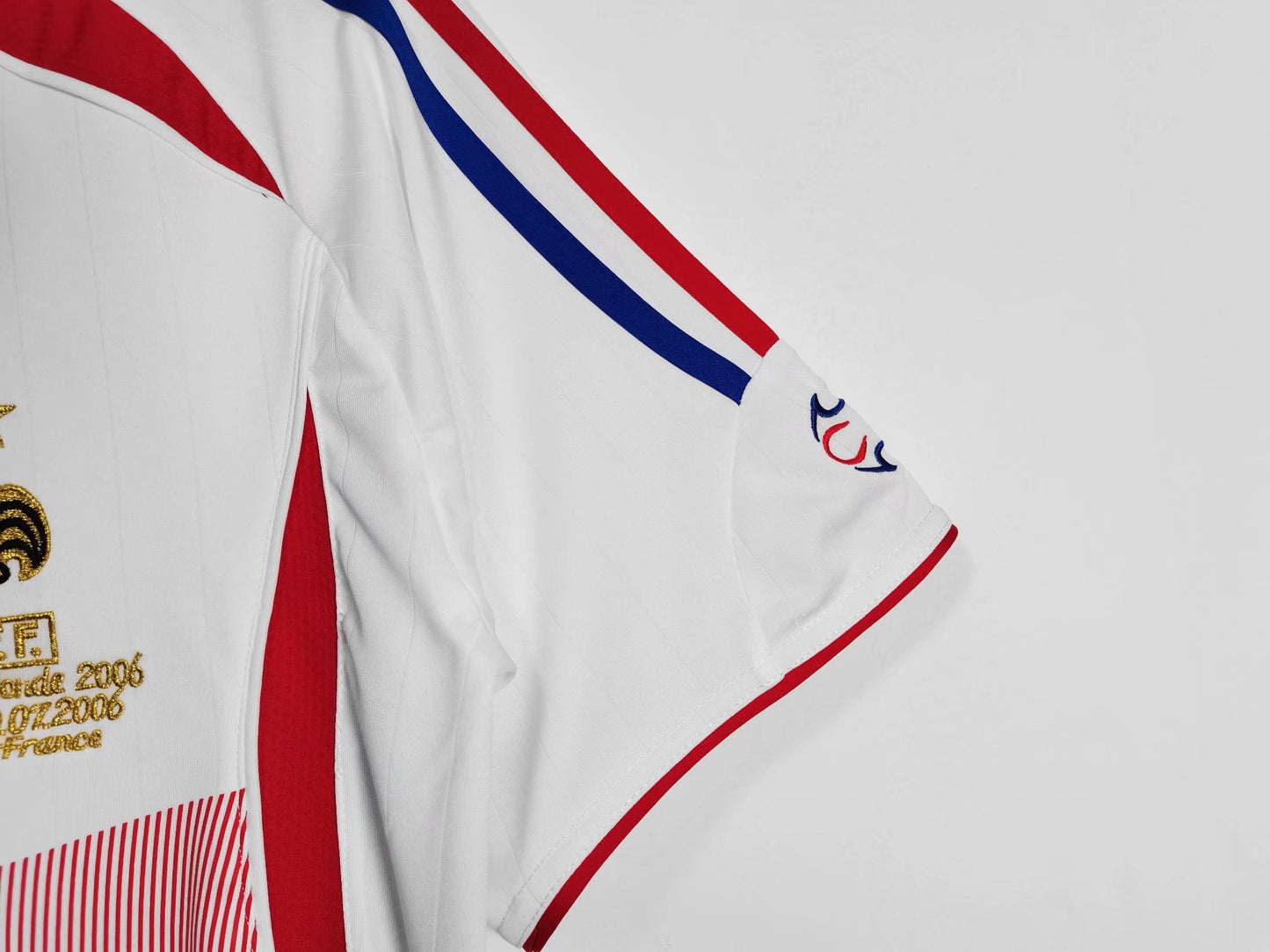 Camiseta Retro de Futbol Francia 2006 WHITE