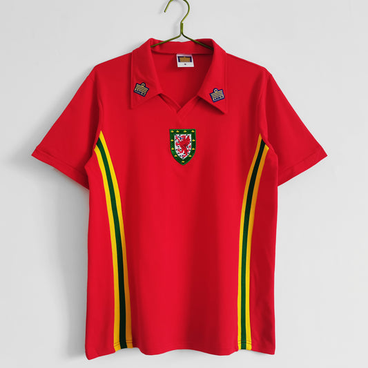 Camiseta Retro de Futbol Gales 1976