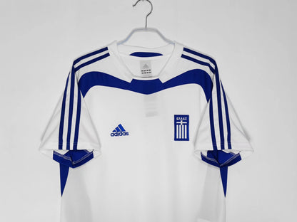 Camiseta Retro de Futbol Grecia 2004 WHITE