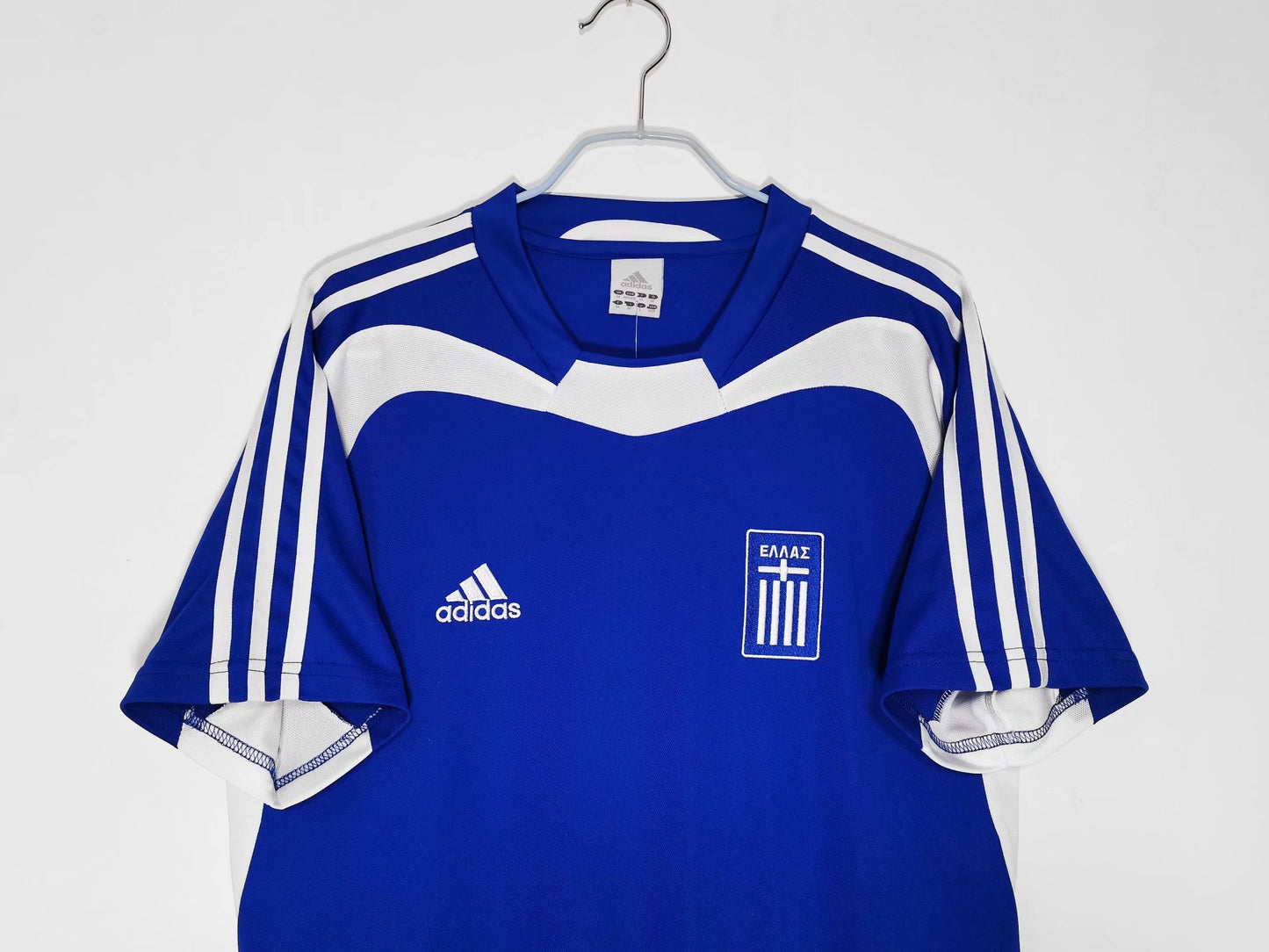 Camiseta Retro de Futbol Grecia 2004 BLUE