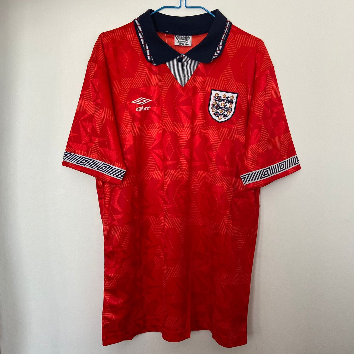 Camiseta Retro de Futbol Inglaterra 1990 Lineker 10 (Alternativa 2)