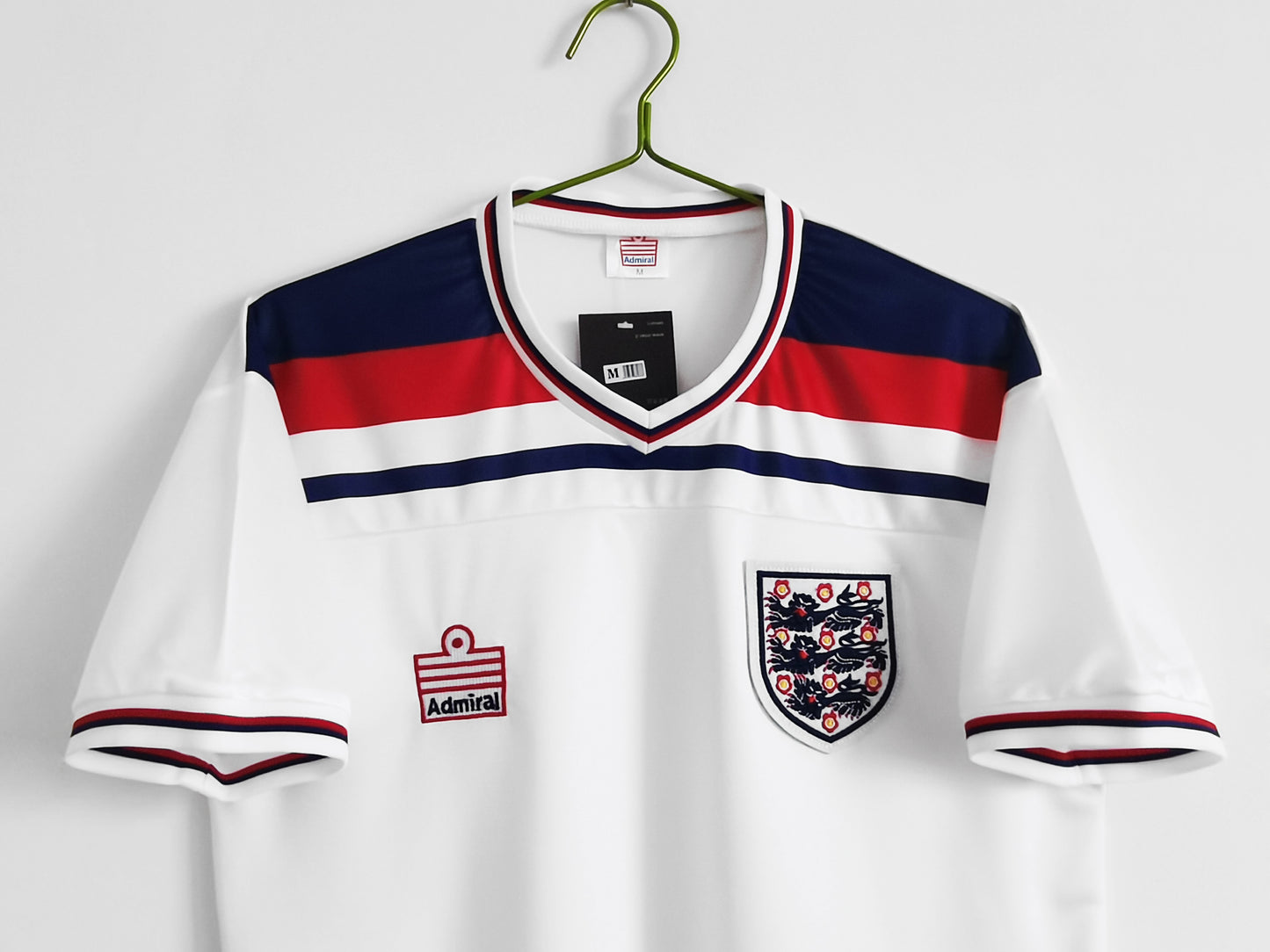 Camiseta Retro de Futbol Inglaterra 1982 WHITE