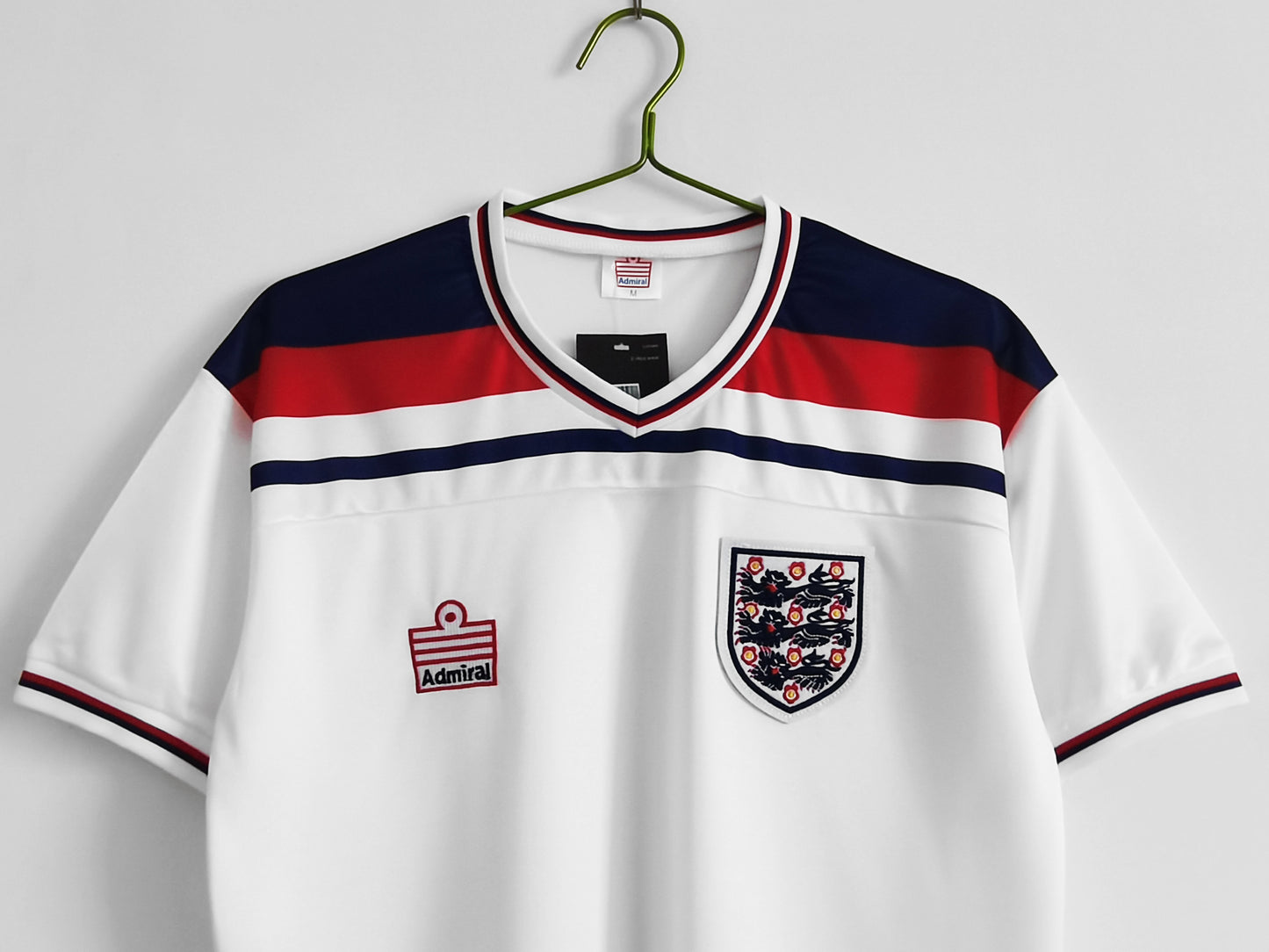 Camiseta Retro de Futbol Inglaterra 1982 WHITE