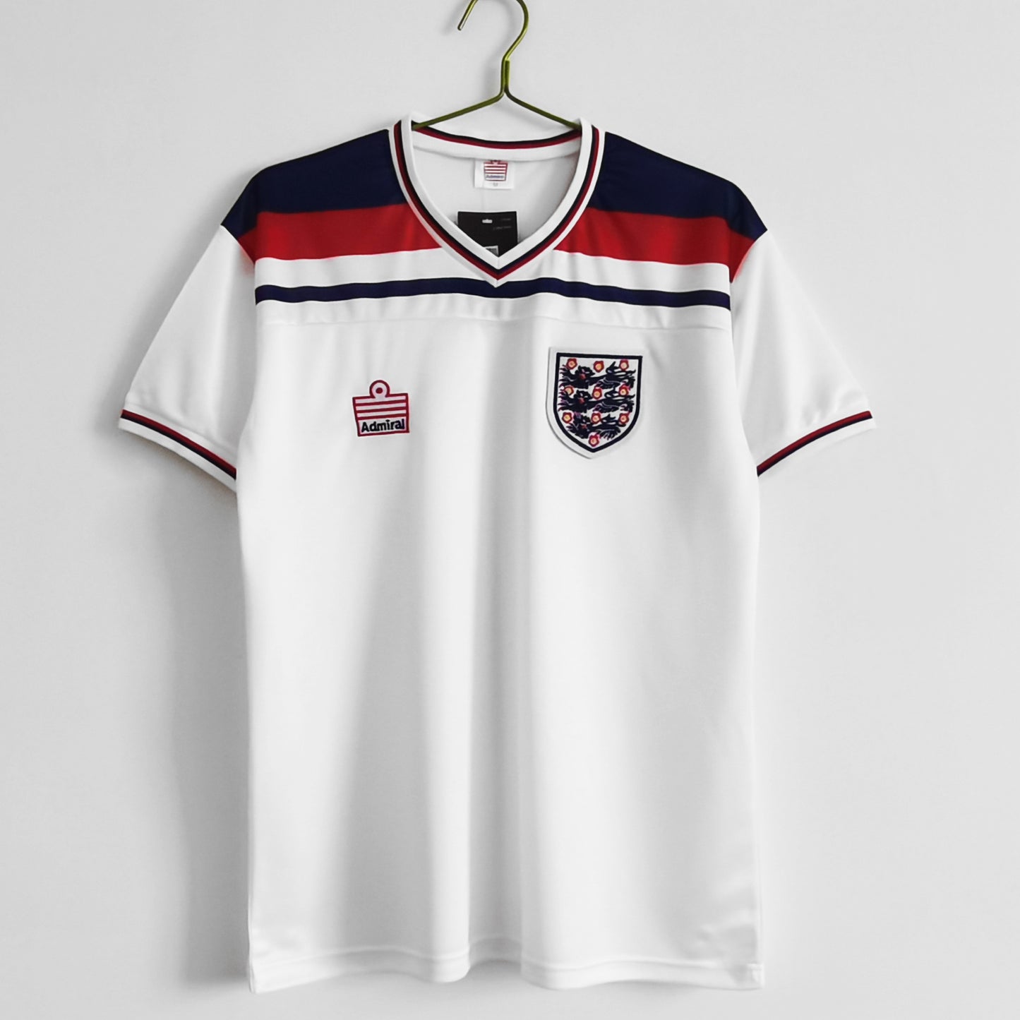 Camiseta Retro de Futbol Inglaterra 1982 WHITE