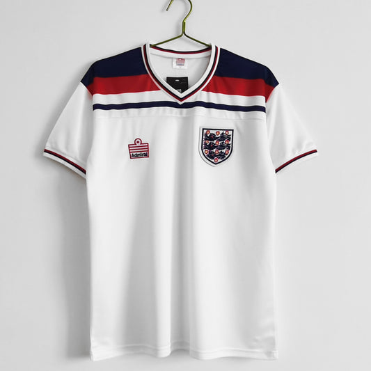 Camiseta Retro de Futbol Inglaterra 1982 WHITE