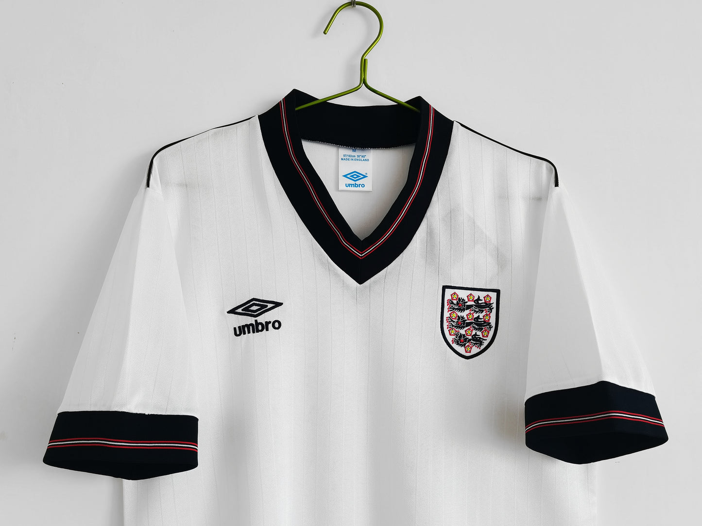 Camiseta Retro de Futbol Inglaterra 1984 WHITE