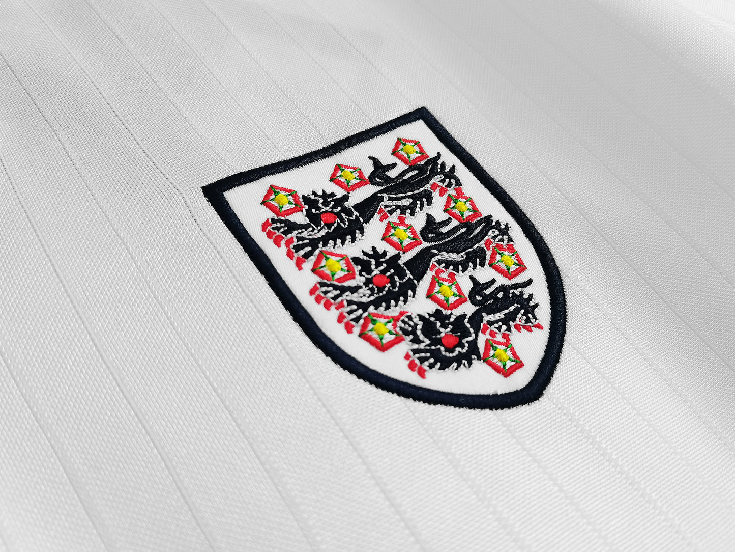 Camiseta Retro de Futbol Inglaterra 1984 WHITE