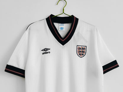 Camiseta Retro de Futbol Inglaterra 1984 WHITE