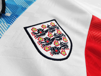 Camiseta Retro de Futbol Inglaterra 1990 Alternativa 1