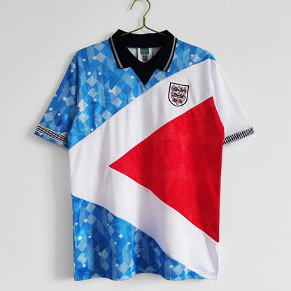 Camiseta Retro de Futbol Inglaterra 1990 Alternativa 1