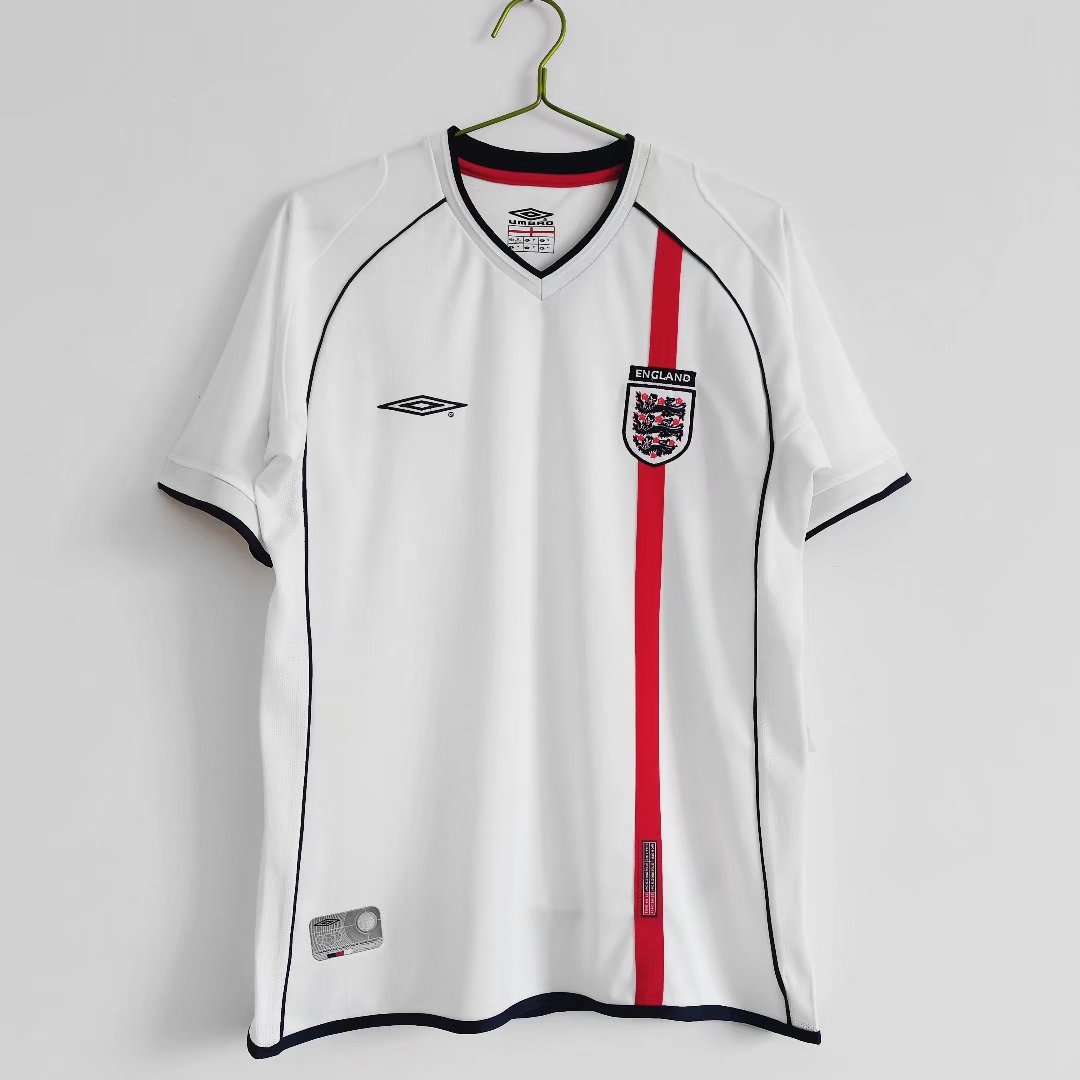 Camiseta Retro de Futbol Inglaterra-England 2001