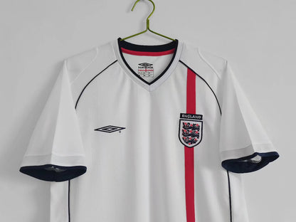 Camiseta Retro de Futbol Inglaterra-England 2001