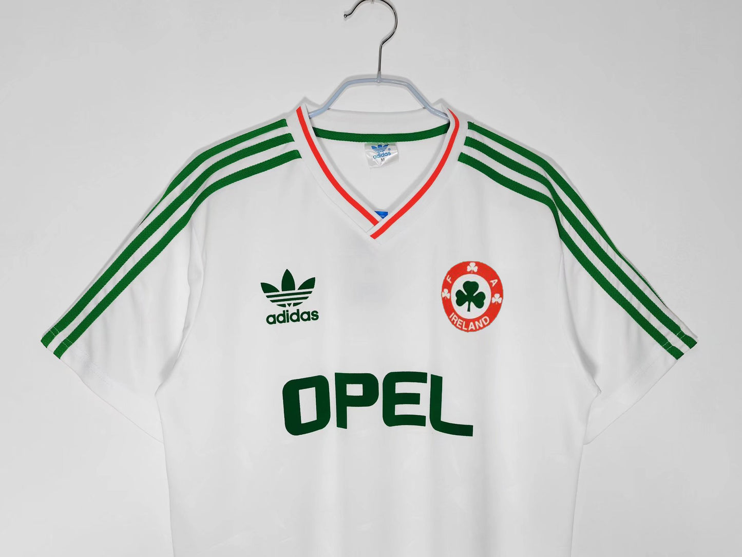 Camiseta de Futbol Retro de Irlanda 1990 Blanca