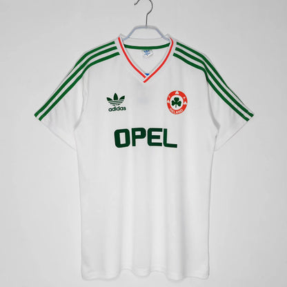 Camiseta de Futbol Retro de Irlanda 1990 Blanca