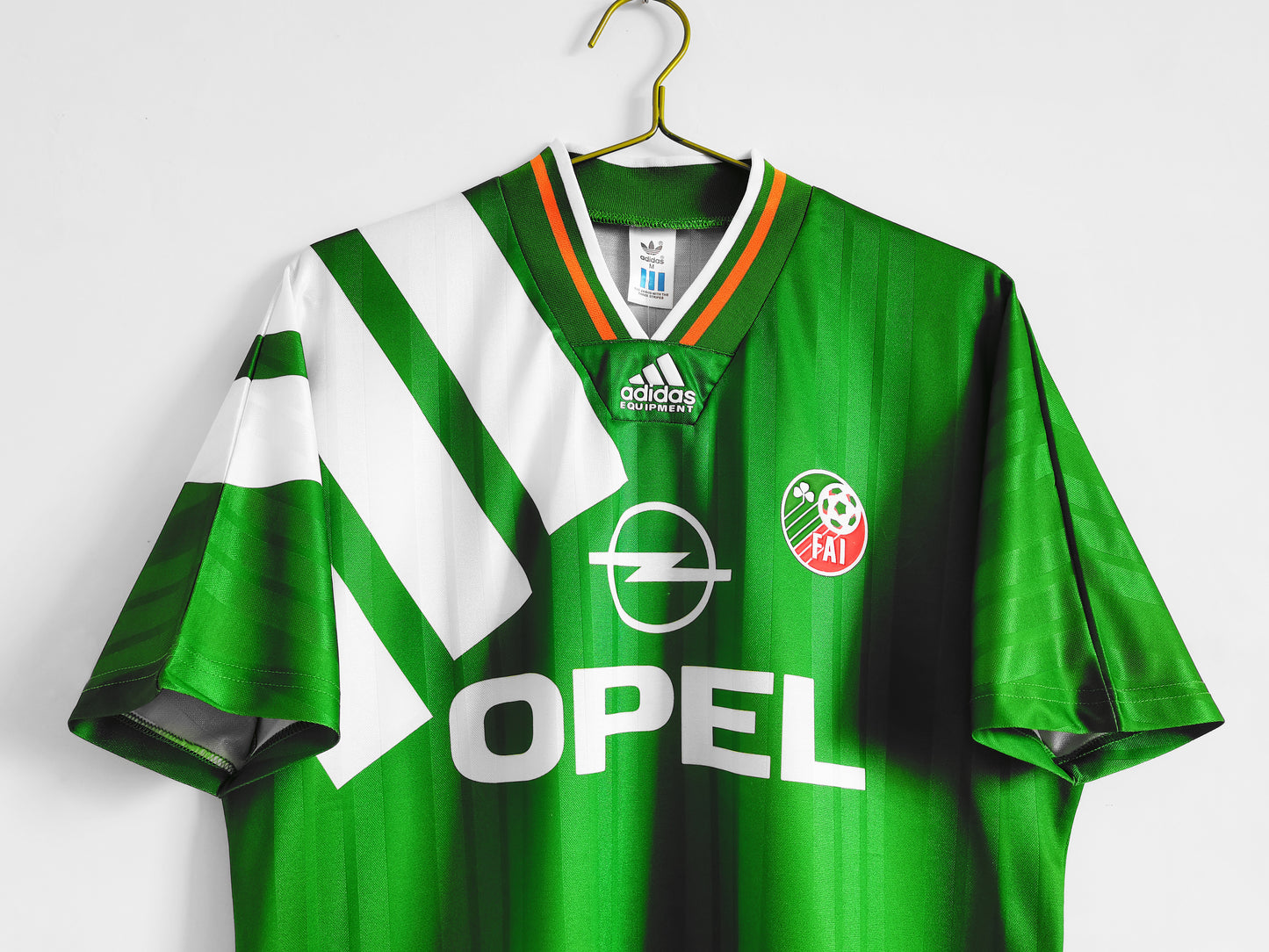 Camiseta de Futbol Retro de Irlanda 1992 Verde