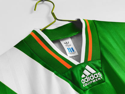 Camiseta de Futbol Retro de Irlanda 1992 Verde