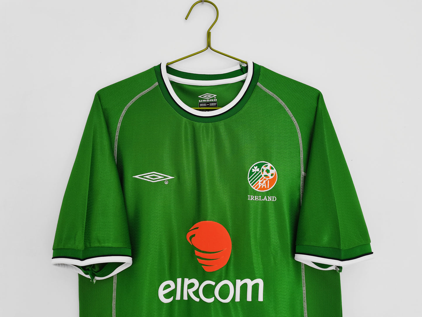 Camiseta de Futbol Retro de Irlanda 2002