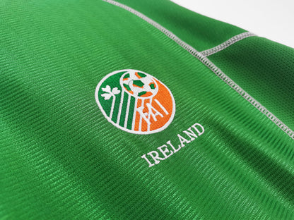 Camiseta de Futbol Retro de Irlanda 2002