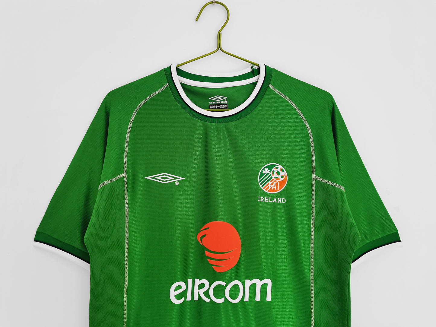 Camiseta de Futbol Retro de Irlanda 2002