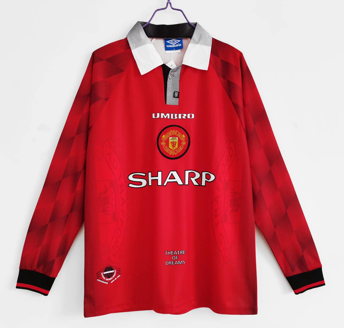 Camiseta Retro de Fútbol Manchester United 1996