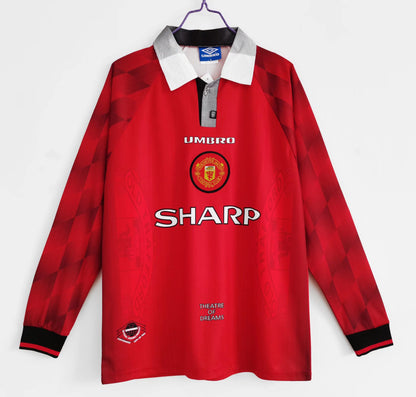 Camiseta Retro de Fútbol Manchester United 1996