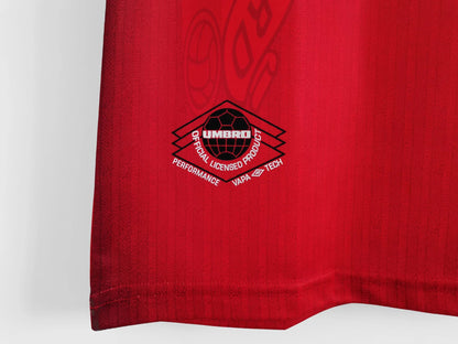 Camiseta Retro de Fútbol Manchester United 1996