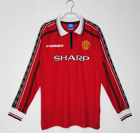 Camiseta Retro de Fútbol Manchester United 1998 Red