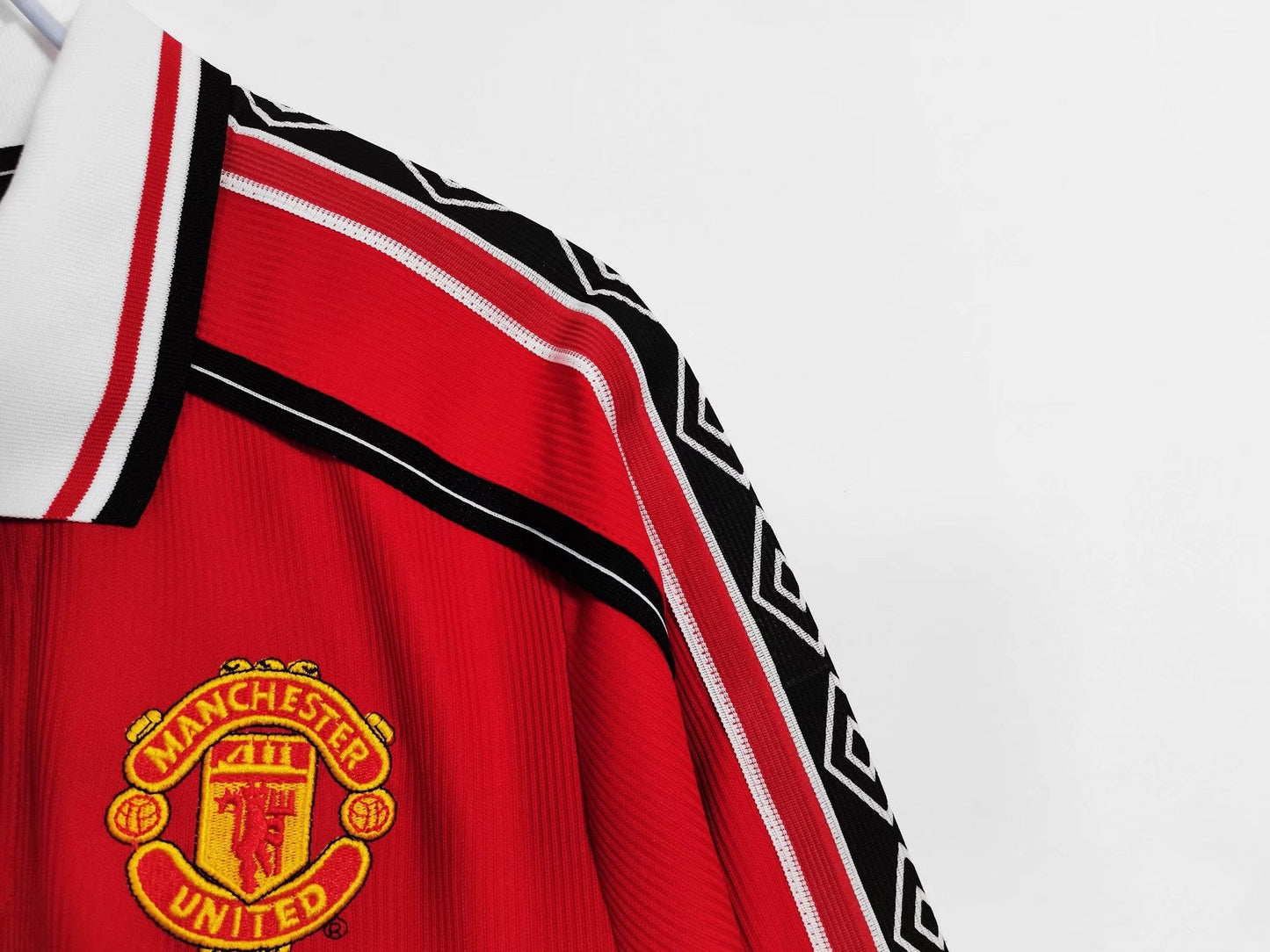 Camiseta Retro de Fútbol Manchester United 1998 Red (Beckham 7)