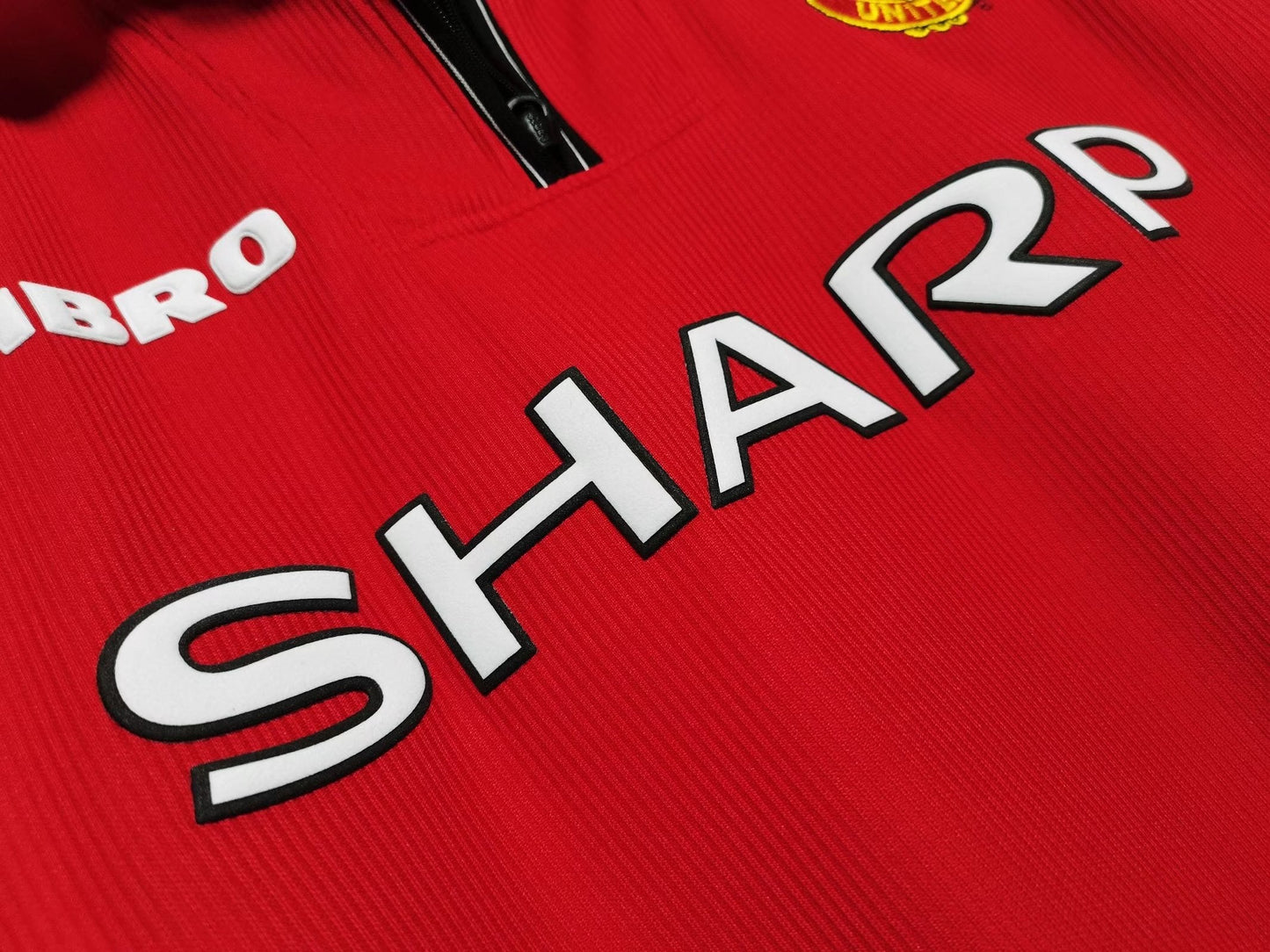 Camiseta Retro de Fútbol Manchester United 1998 Red (Beckham 7)