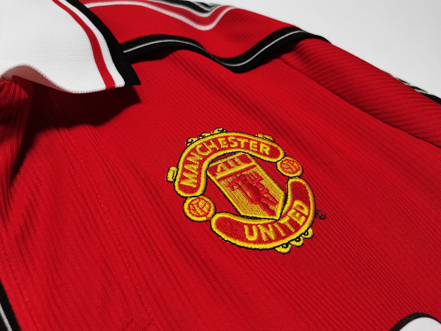 Camiseta Retro de Fútbol Manchester United 1998 Red (Beckham 7)