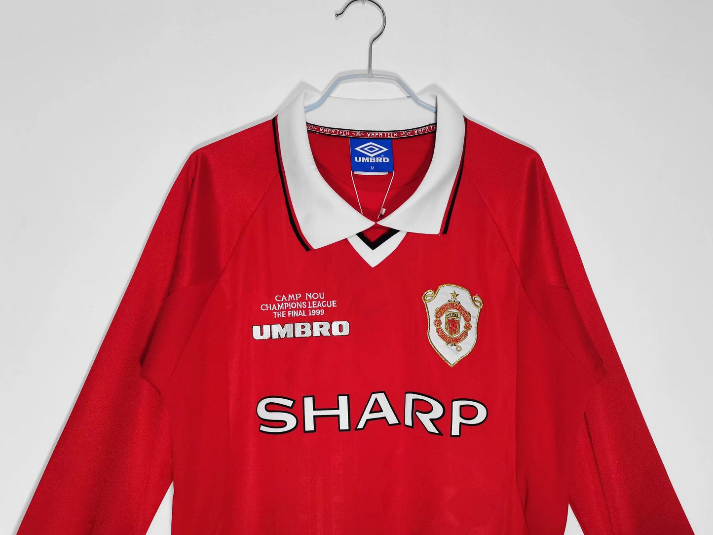 Camiseta Retro de Fútbol Manchester United 1999 Red