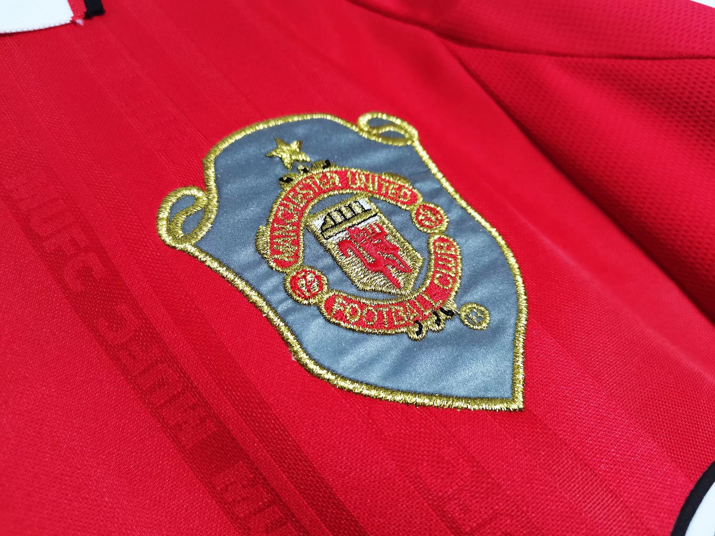 Camiseta Retro de Fútbol Manchester United 1999 Red