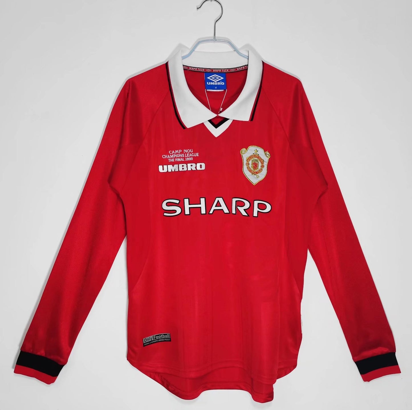 Camiseta Retro de Fútbol Manchester United 1999 Red