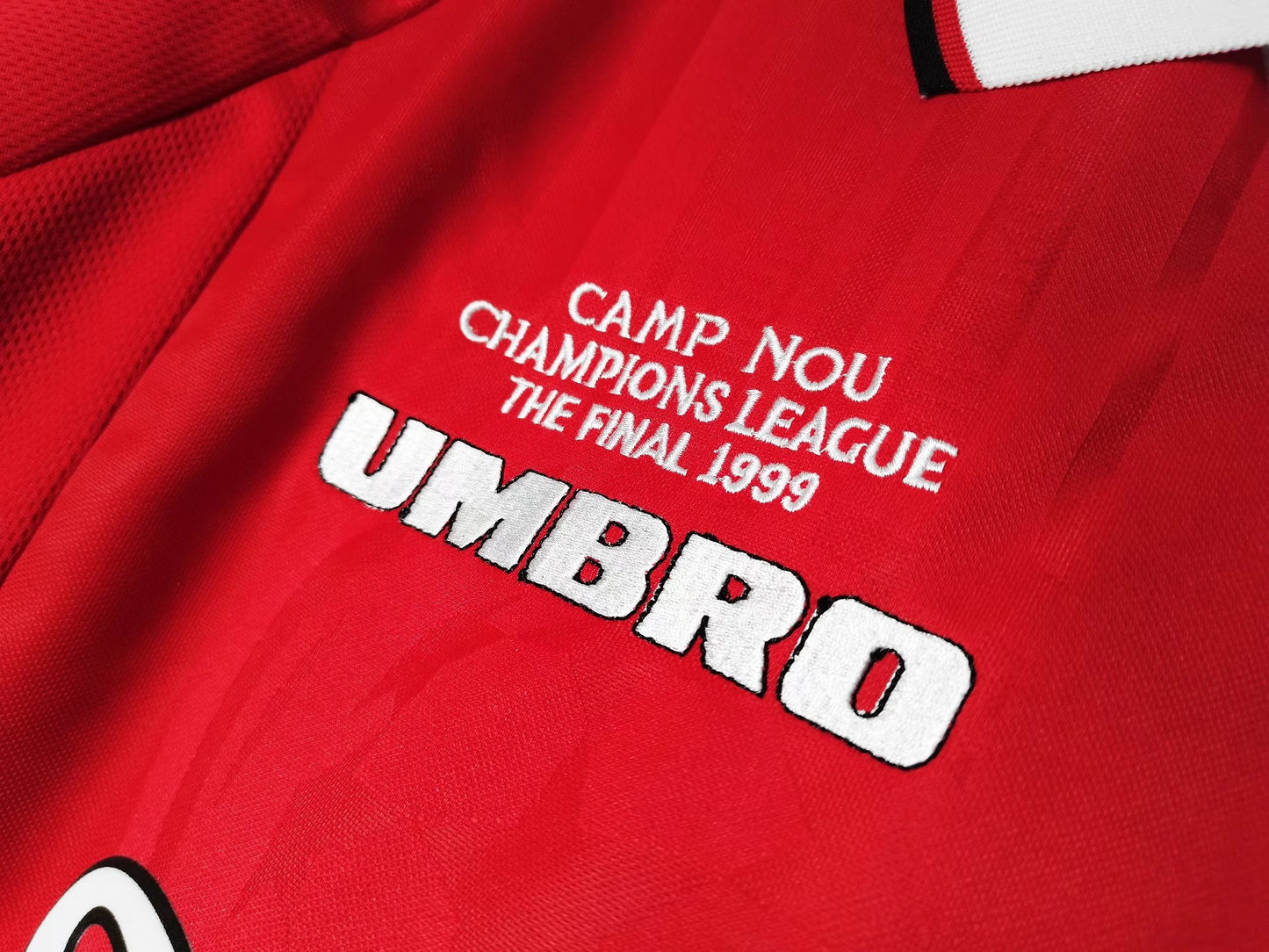 Camiseta Retro de Fútbol Manchester United 1999 Red