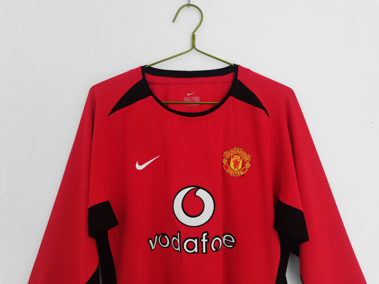 Camiseta Retro de Fútbol Manchester United 2002 Red