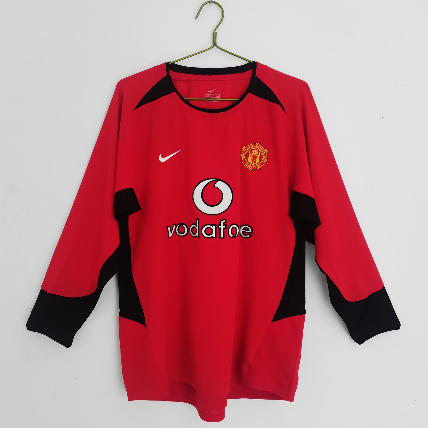 Camiseta Retro de Fútbol Manchester United 2002 Red