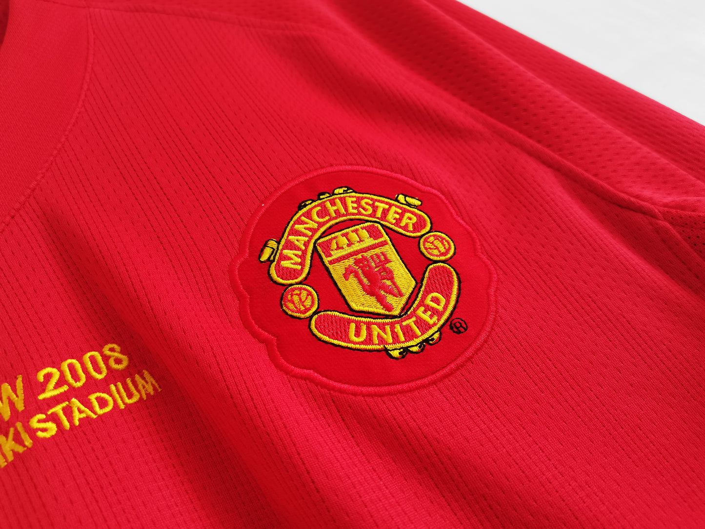 Camiseta Retro de Fútbol Manchester United 2007-2008 Red