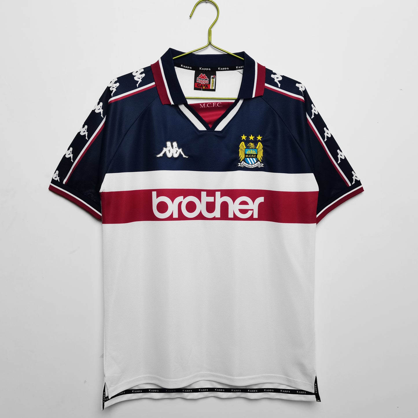 Camiseta Retro de Fútbol del Manchester City 1997