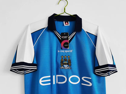 Camiseta Retro de Fútbol del Manchester City 1999