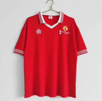 Camiseta Retro de Fútbol del Manchester United 1977