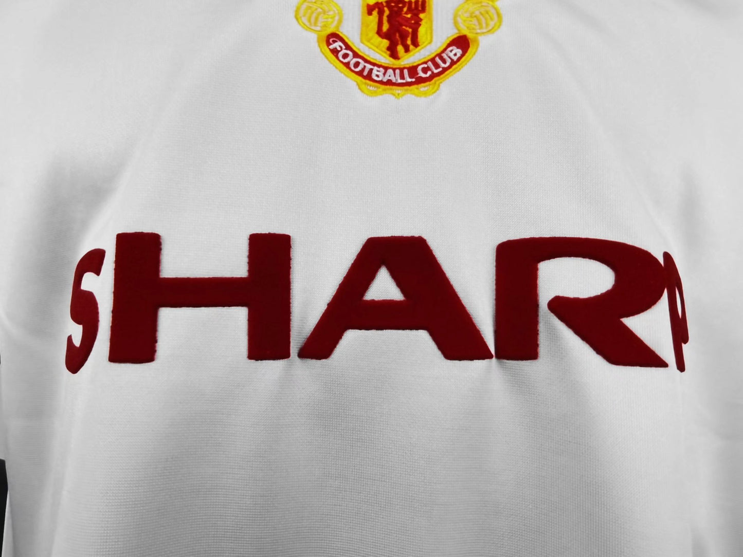 Camiseta Retro de Fútbol del Manchester United 1985 White