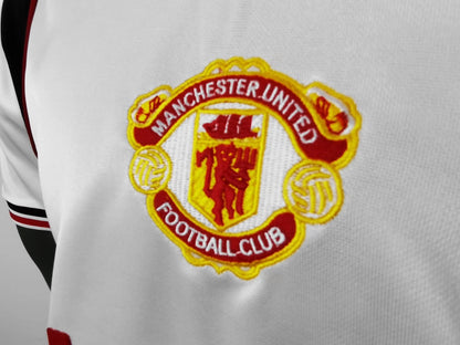 Camiseta Retro de Fútbol del Manchester United 1985 White